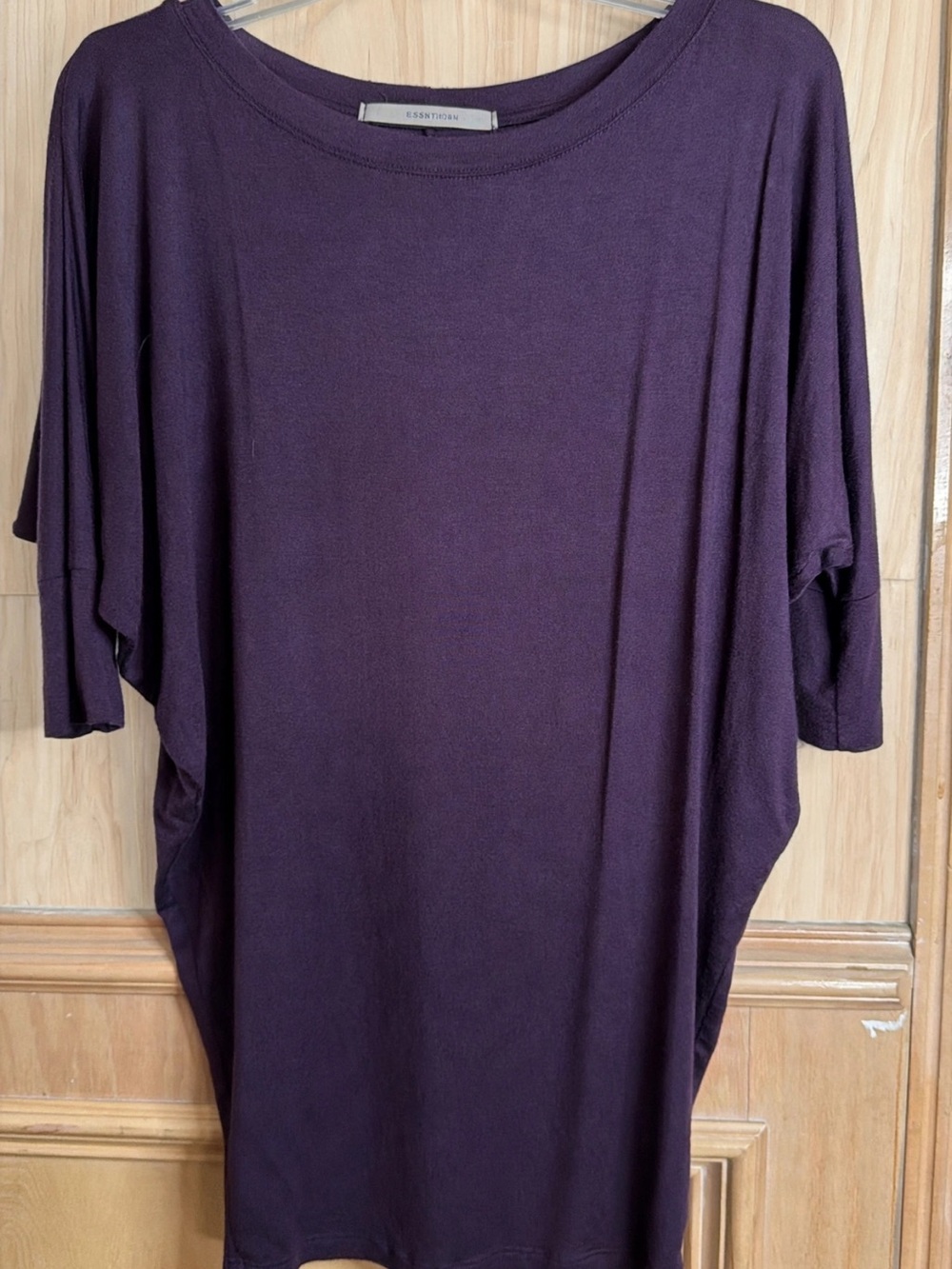 31 Hawthorn Purple Oversized Dolman sleeve Tunic Top